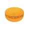 Беспроводная Bluetooth колонка Burger Inpods TWS софт-тач, оранжевый small_img_1