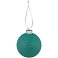 Елочный шар Chain с лентой, 10 см, зеленый small_img_1
