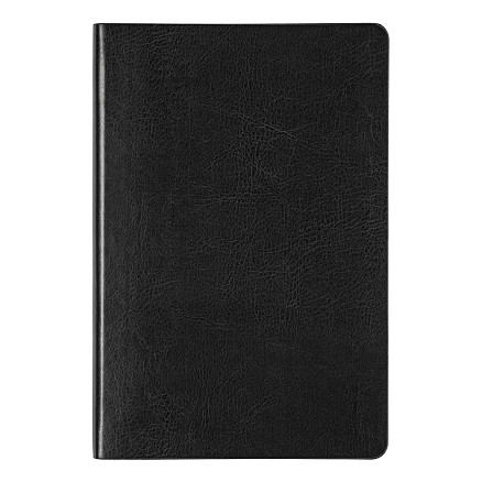 Ежедневник Flexy Buffalo А5, черный, недатированный, в гибкой обложке