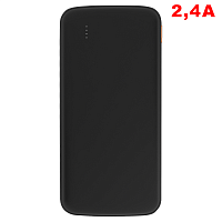 Внешний аккумулятор «Universal», 10 000 mAH, 5V 2.4 A, черный