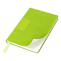 Ежедневник Flexy Stone Ostende А5, салатовый, недатированный, в гибкой обложке