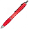 Ручка шариковая, пластиковая, красная, Moscow_КРАСНЫЙ