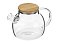 Стеклянный заварочный чайник Sencha с бамбуковой крышкой small_img_1