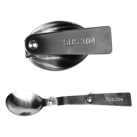 Термос для еды Tonsberg Print Sample Полевая академия, 620 мл, металлический, черный, матовый