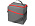 Изотермическая сумка-холодильник Classic c контрастной молнией, серый/красный_серый/красный