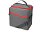 Изотермическая сумка-холодильник Classic c контрастной молнией, серый/красный_СЕРЫЙ/КРАСНЫЙ
