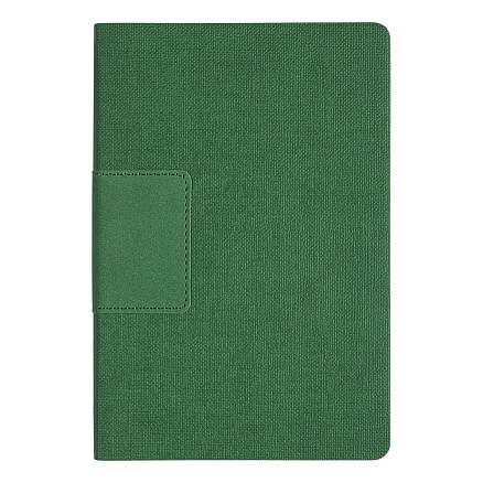 Ежедневник Flexy Stone Ostende А5, зеленый, недатированный, в гибкой обложке