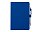 Блокнот A5 Crown с шариковой ручкой-стилусом, синий/серебристый (Р)_СИНИЙ, СЕРЕБРИСТЫЙ