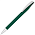 Ручка шариковая, автоматическая, пластиковая, металлическая, темно-зеленая/серебристая, Cobra_зеленый