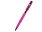 Ручка пластиковая шариковая Monaco, 0,5мм, синие чернила, ярко-розовый_ЯРКО-РОЗОВЫЙ/ЗОЛОТИСТЫЙ