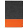 Ежедневник Flexy Treviso Nuba Sand Color А5, серый/оранжевый, недатированный, в гибкой обложке small_img_2