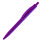 Ручка шариковая IGLA SOFT, пластиковая, софт-тач, фиолетовая_ФИОЛЕТОВЫЙ