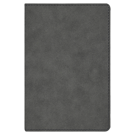 Ежедневник City Nuba Print Sample Columbia А5, недатированный, в твердой обложке с поролоном, темно-серый