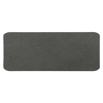 Шеврон Rectangle NUBA размер 50*20 мм, темно-серый, со скругленными углами