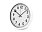 Пластиковые настенные часы  диаметр 30 см White Mile, белый_БЕЛЫЙ