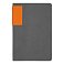Ежедневник Flexy Star Sivilia Grey Edition Color Print Sample Lada А5 серо-оранжевый, недатированный в гибкой обложке small_img_4