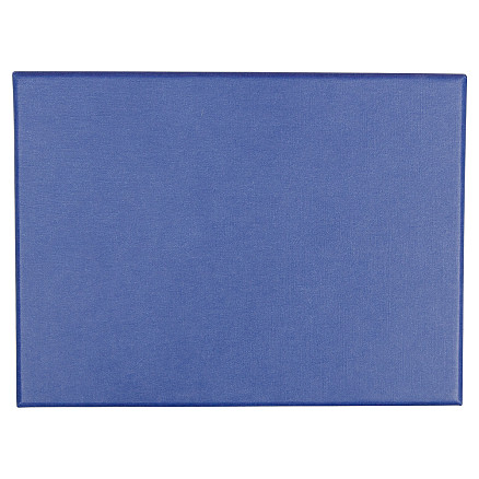 Коробка подарочная Solution, синяя, размер 15*11*2,4 см