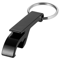 Брелок открывашка Tools Beer Garden, алюминиевая, черная