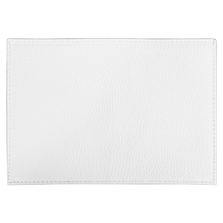 Обложка для паспорта Leather Sky Flotter Trend Print Sample Lada из натуральной кожи, белая