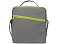 Изотермическая сумка-холодильник Classic c контрастной молнией, серый/зел яблоко small_img_4