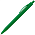 Ручка шариковая IGLA SOFT, пластиковая, софт-тач, зеленый_зеленый