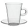 Чашка с блюдцем Glass Duo small_img_1