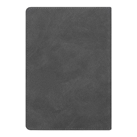 Ежедневник Flexy Tenero Suede A5, серый, недатированный, в гибкой обложке с петлей для ручки