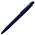 Ручка шариковая, пластиковая, софт тач, синяя/белая, Zorro_синий-281