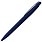 Ручка шариковая, пластиковая, софт тач, синяя/белая, Zorro_СИНИЙ-281