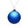 Елочный шар Finery Gloss, 8 см, глянцевый синий_8 СМ