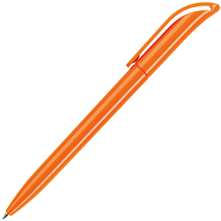 Ручка шариковая, пластиковая, оранжевая, COCO