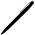 Ручка шариковая, пластиковая софт-тач, Zorro Color Mix, черная/серебристая_черный/серебро