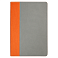 Ежедневник Flexy Viva Latte Sand Color A5, серый с оранжевым, недатированный, в гибкой обложке small_img_2