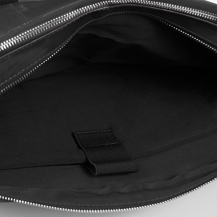 Портфель для ноутбука Vancouver Leather из натуральной кожи, черный
