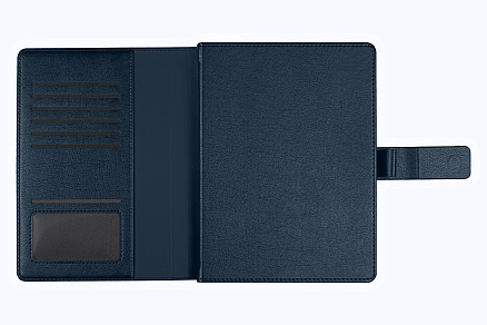 Ежедневник в суперобложке Country Alfa Mocco Business Edition B5 в подарочной коробке, синий