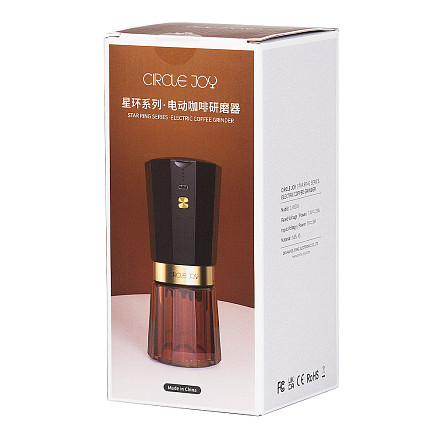 Мельница для кофе электрическая Circle Joy, оранжевый