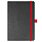 Блокнот Flexy Forest Urban Soft leather  А5, недатированный, с резинкой и петлей для ручки, в гибкой обложке, черно-красный_ЧЕРНЫЙ