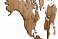 Деревянная карта мира World Map Wall Decoration Exclusive, орех small_img_4