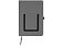 Блокнот Pocket 140*205 мм с карманом для телефона, серый small_img_4