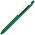 Ручка шариковая, пластик, темно-зеленый/белый Eris_темно-зеленый