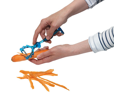 Овощечистка MOOSE PETER, синяя