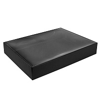 Коробка подарочная, черная Solution Superior, размер 23,3*18*4 см, под ежедневник в суперобложке