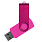 Флеш накопитель USB 2.0 Twister Сolor Mix 16GB, пластик Софт Тач/металл, розовый/розовый_РОЗОВЫЙ 3