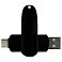 Флеш накопитель  USB 3.0 + TYPE C Cupertino, металл, черный матовый, 32 GB small_img_1