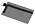 Универсальный пенал из переработанного полиэстера RPET Holder, серый/черный_серый/черный
