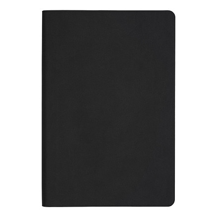 Ежедневник Flexy Latte Soft Touch Black Edition Color А5, черный/красный, недатированный, в гибкой обложке