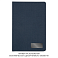 Блокнот Forest Alfa Libra Fabrique А5 с металлическим декоративным элементом, недатированный, в твердой обложке, темно-синий small_img_2
