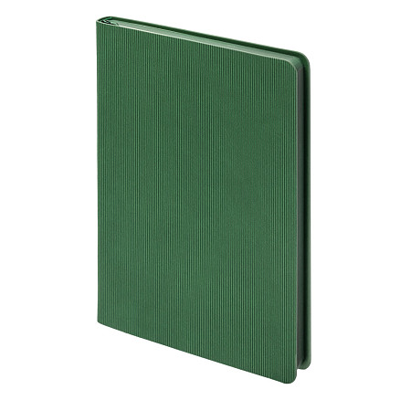 Ежедневник Flexy Happy Line А5, зеленый, недатированный, в гибкой обложке