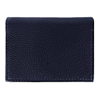 Футляр для кредитных карт и визиток из натуральной кожи Leather Land, синий