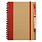 Блокнот B6 Easy Way, на пружине, в твердой обложке, c ручкой, красный_КРАСНЫЙ